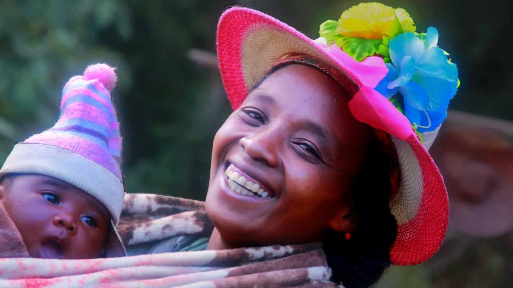 Betsileo woman's smile Madagascar